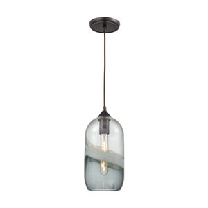 Sutter Creek 6″ Wide 1-Light Mini Pendant - Oil Rubbed Bronze 1