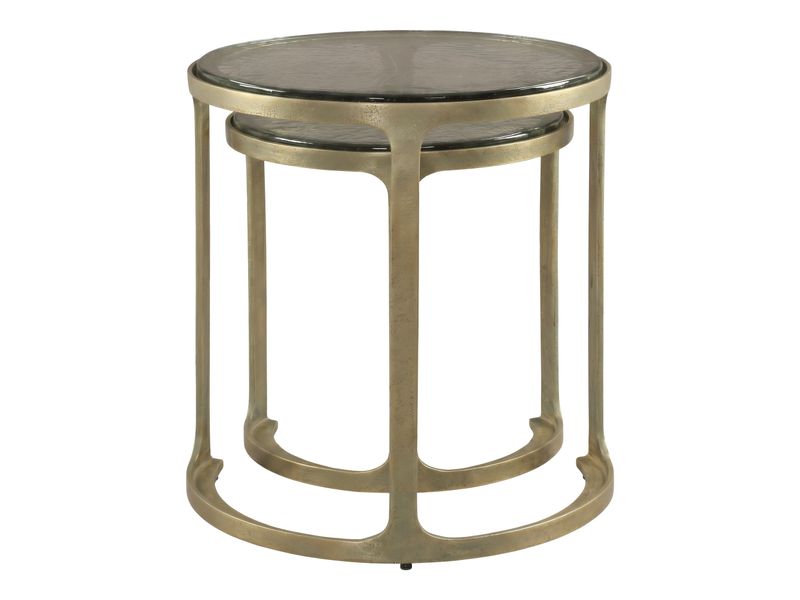Tessa Nesting Tables Brass 5