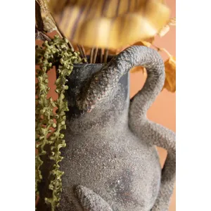 Clay Snake Vase 3