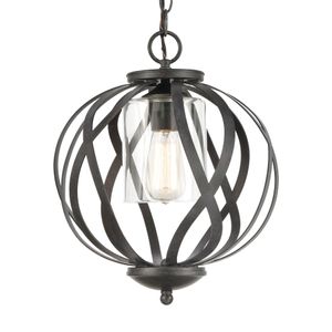Daisy 12'' Wide 1-Light Pendant - Midnight Bronze 4