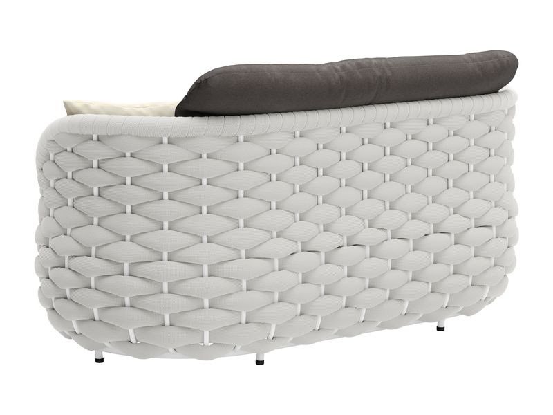 Coral Reef Loveseat Gray 6