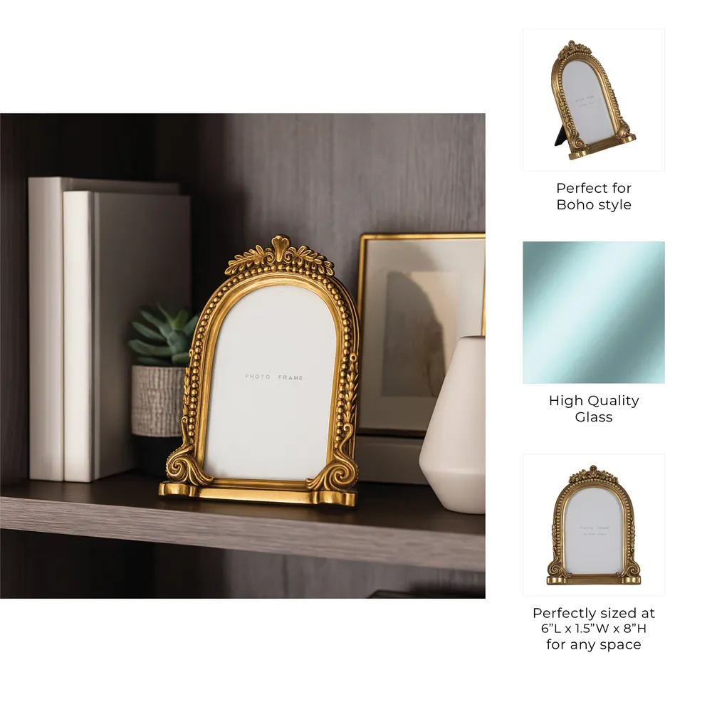 GRISHAMRUN GOLD FRAME 8 (IN)