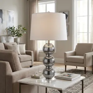 CALTONDALE GRAY LAMP 28 (IN) 2