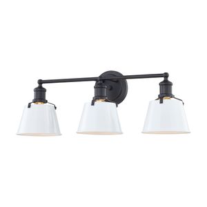 Holgate 24'' Wide 3-Light Vanity Light - Charcoal 3