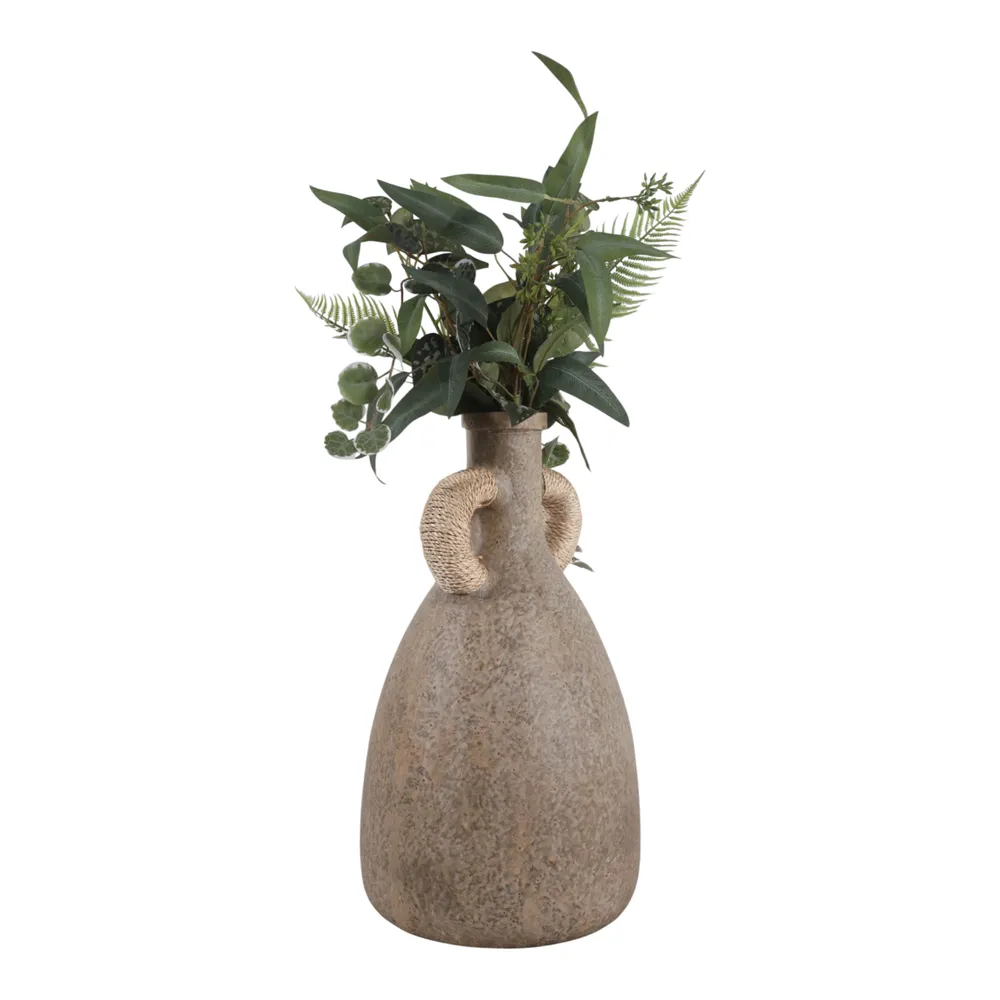 OPALVALE TAN VASE 18 (IN)