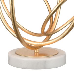 Morely 26'' High 1-Light Table Lamp - Gold Leaf 4