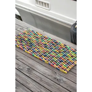 Large Recycled Flip-Flop Doormat 2