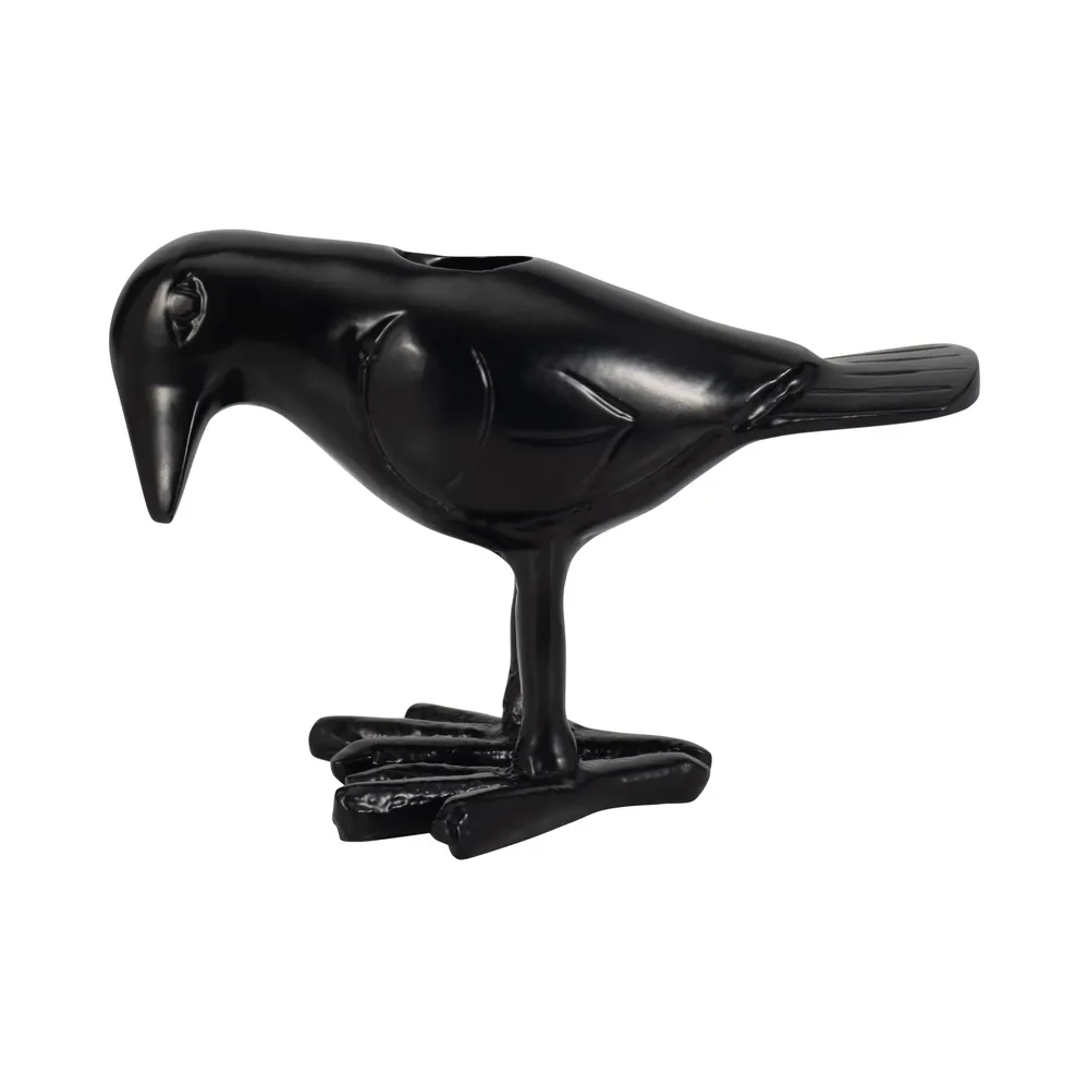 BAXTERCLIFF BLACK CANDLE HOLDER 4 (IN)