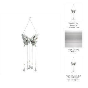 NOVASIDE SILVER WIND CHIME 27 (IN) 9