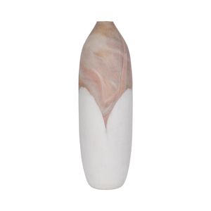 DRAKELEY TAN GLASS VASE 24 (IN) 1