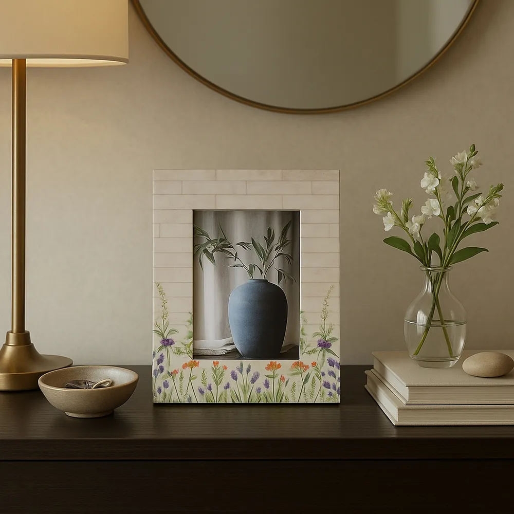 RUEHAM IVORY FRAME 9 (IN)