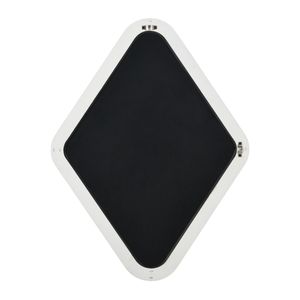Diamond Wall Mirror - Whitewash 3