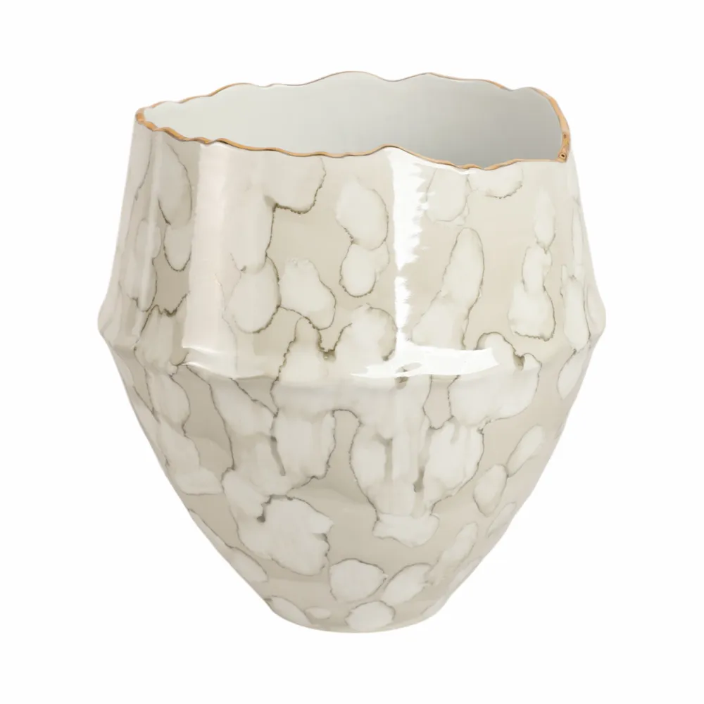 HANSONMILL IVORY VASE 10 (IN)
