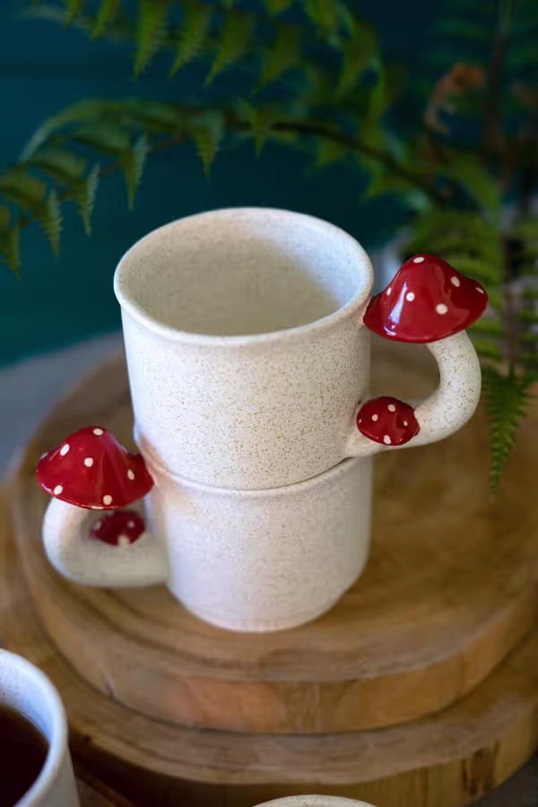 Ceramic Mushroom Mug