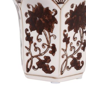 GREERWORTH BROWN CANDLE 4 (IN) 6