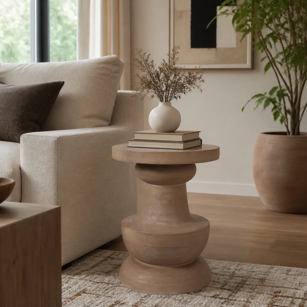 GRAHAMTON TAN TABLE 18 (IN)