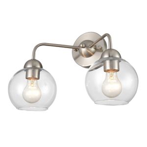 Astoria 15.75'' Wide 2-Light Vanity Light - Brushed Nickel 4