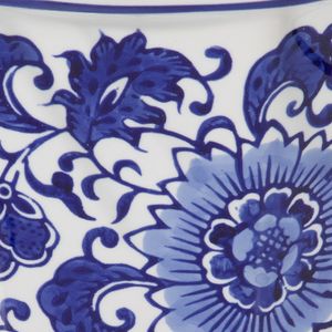 ENOCHFIELD SET OF 2 BLUE PLANTER 8 (IN) 4