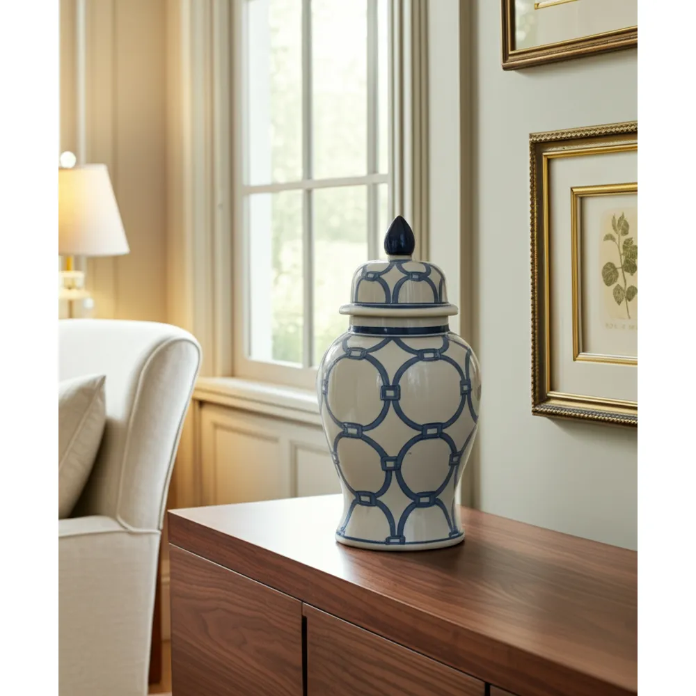 EDGARLEY BLUE CHINOISERIE 15 (IN)