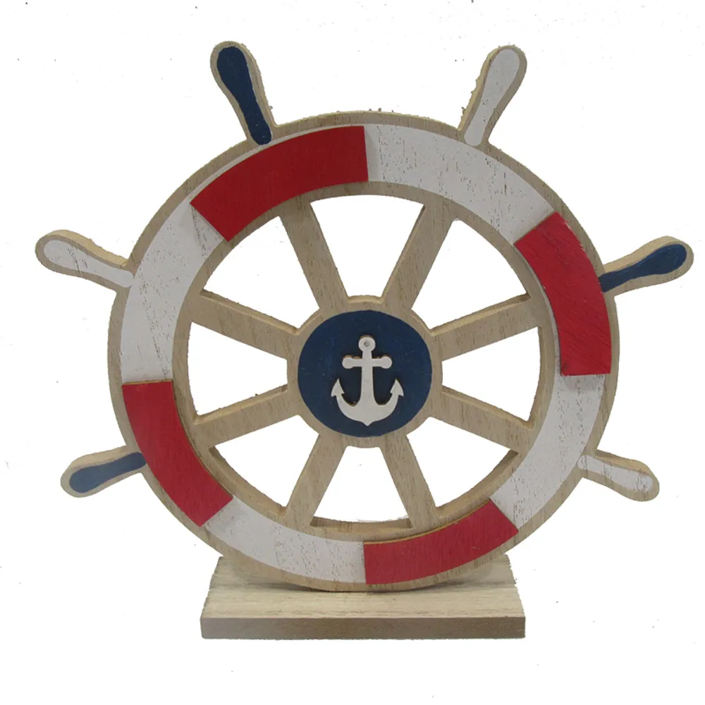 8-1/2" TABLETOP SHIPS WHEEL