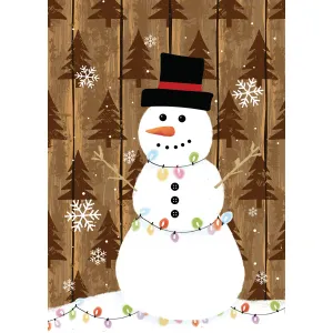 Frosty House Flag 28in by 40in 1