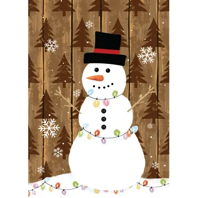 Frosty House Flag 28in by 40in