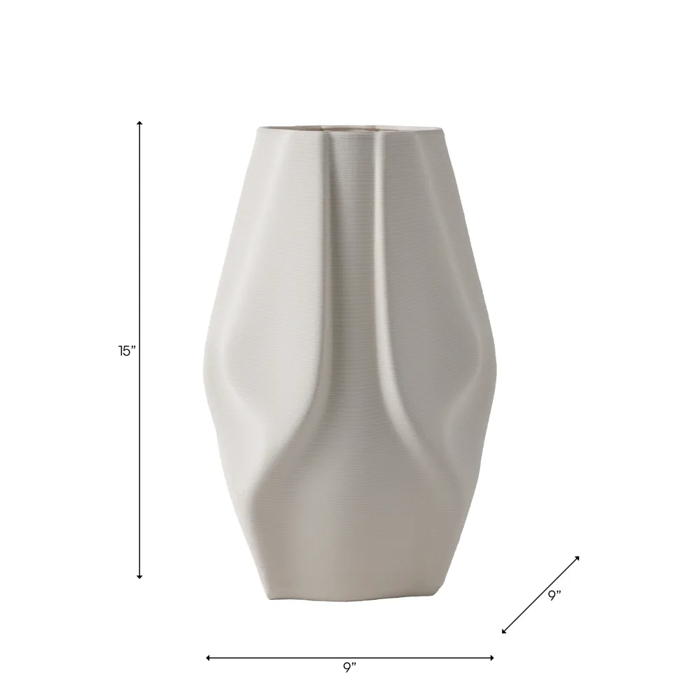 GARTONLEY IVORY VASE 15 (IN)