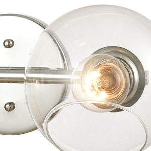 Claro 16'' Wide 2-Light Vanity Light - Polished Chrome 4