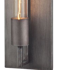 Laboratory 20'' High 1-Light Sconce - Weathered Zinc 5