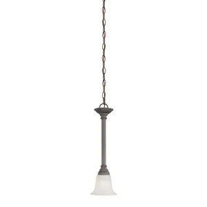 Riva 6'' Wide 1-Light Mini Pendant - Painted Bronze 1