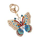 GLITTER KEYCHAIN - BUTTERFLY 1