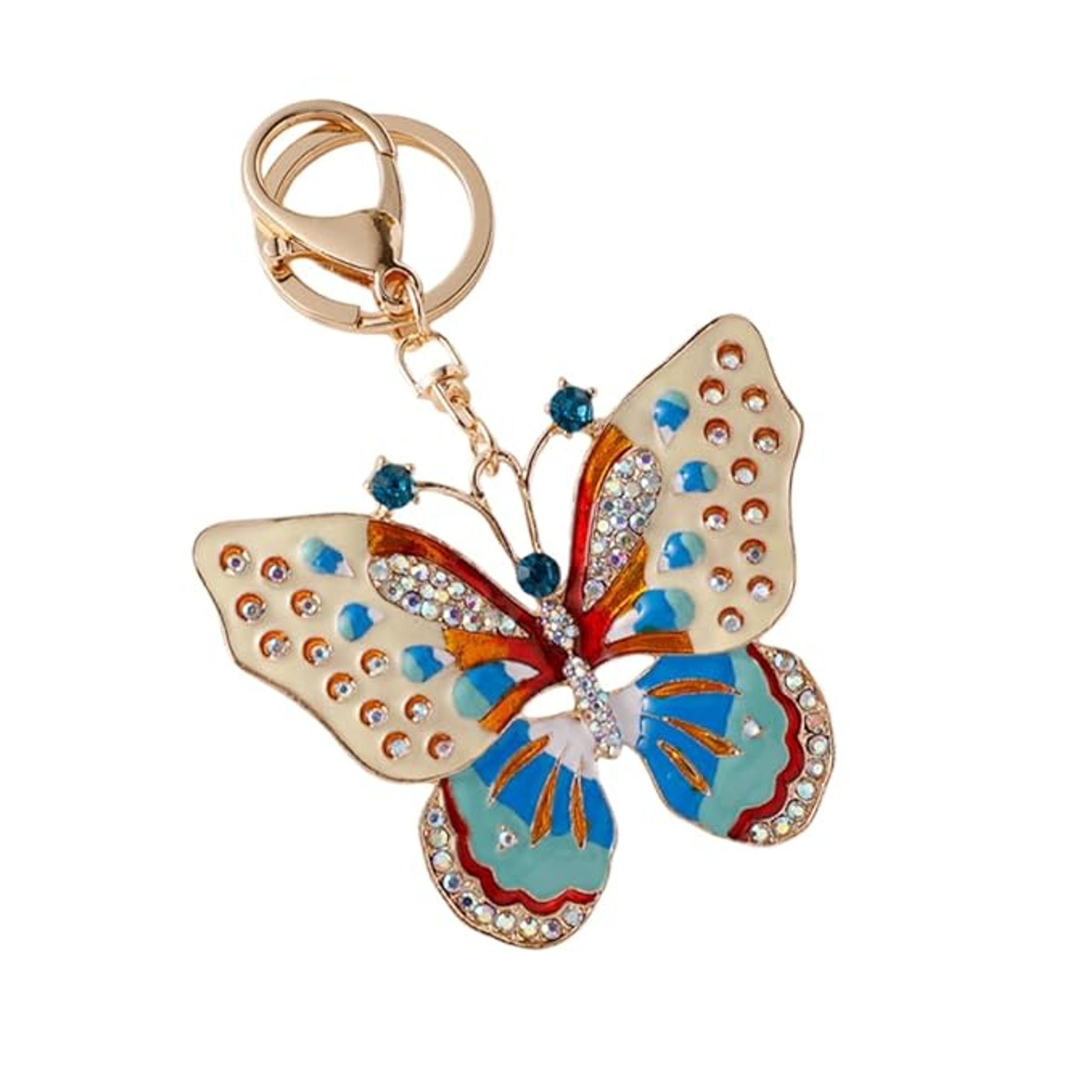 GLITTER KEYCHAIN - BUTTERFLY