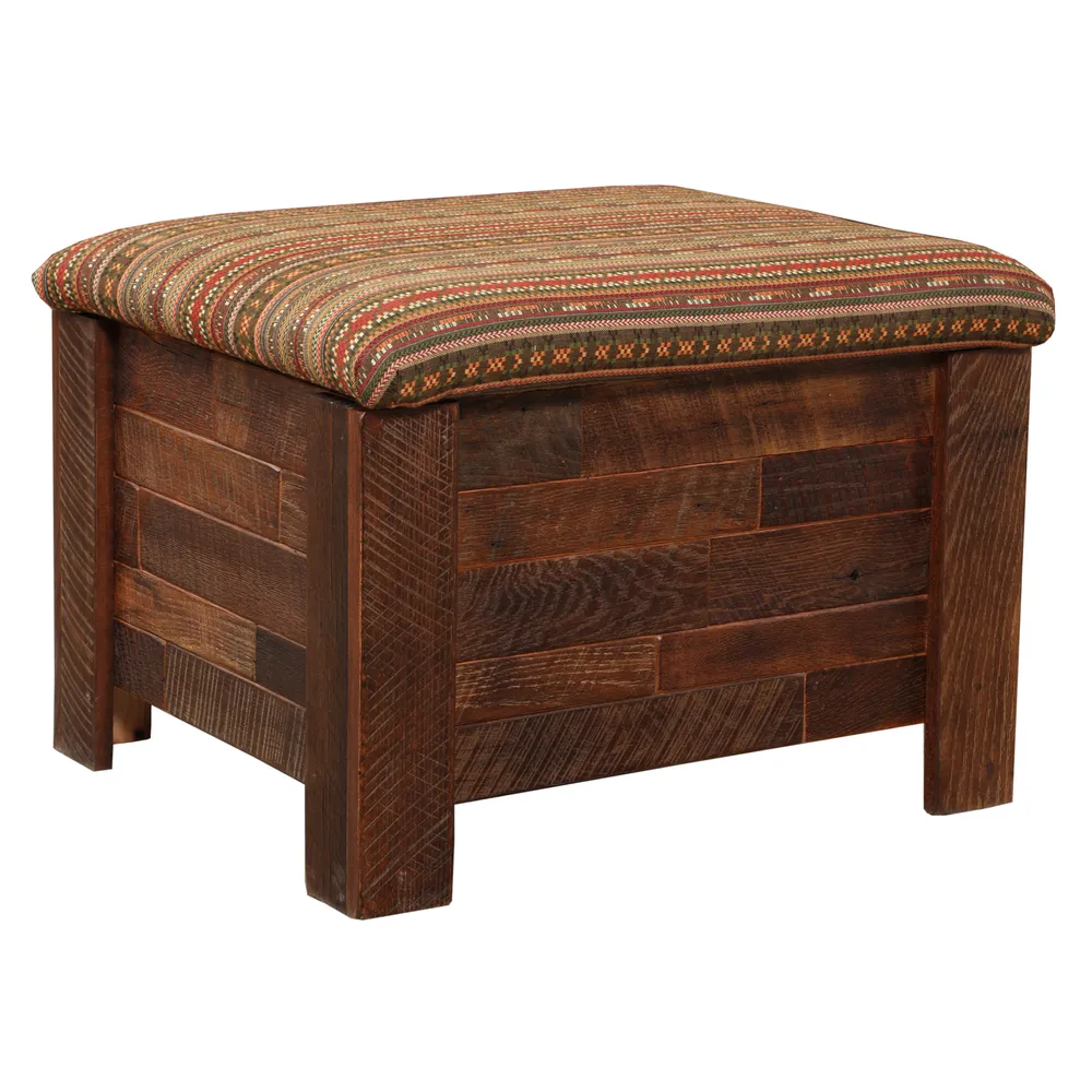 Americana Storage Ottoman - Standard Fabric - Fabric TBD
