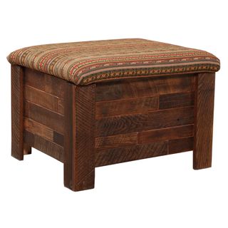 Americana Storage Ottoman - Customer Fabric - Fabric TBD