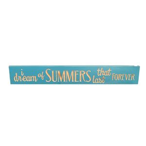 36" USA I DREAM OF SUMMERS BARNWOOD SIGN 1