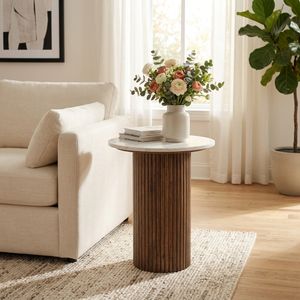 IRVINGROSE BROWN TABLE 23 (IN) 9