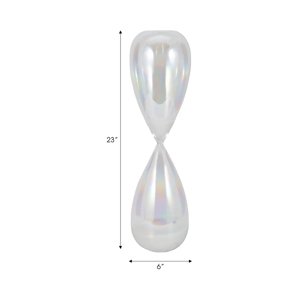 JULIANOAK CLEAR HOURGLASS 23 (IN)
