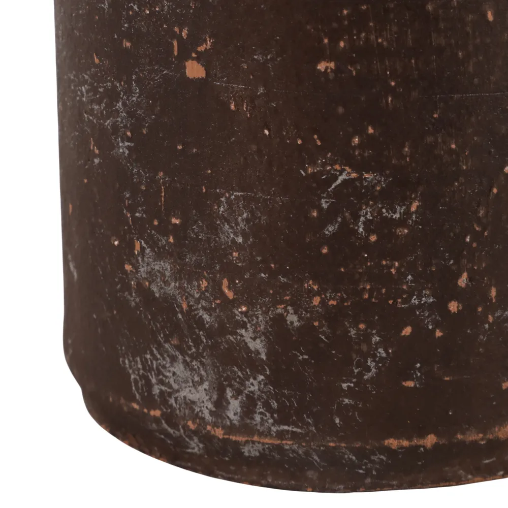 PAXTONCLIFF BROWN CANDLE HOLDER 11 (IN)