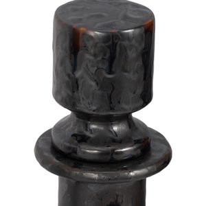 RAESIDE SET OF 3 BLACK VASES 15 (IN) 6