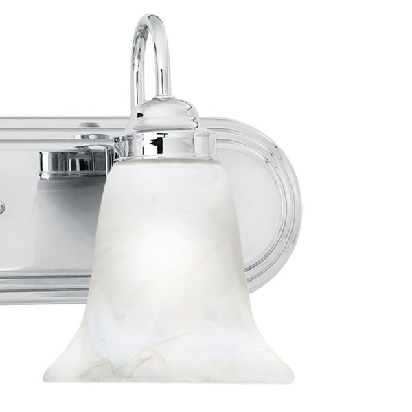 Homestead 24'' Wide 3-Light Vanity Light - Chrome