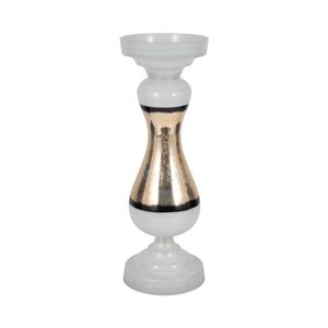 AIDENFIELD WHITE CANDLE HOLDER 23 (IN) 1