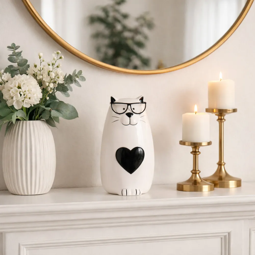 GLENNDALE BLACK DECOR 6 (IN)