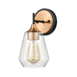 Villette 6'' Wide 1-Light Vanity Light - Satin Brass 3