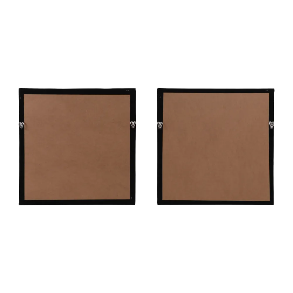 PEARLWAY SET OF 2 WHITE ART 2 (IN)
