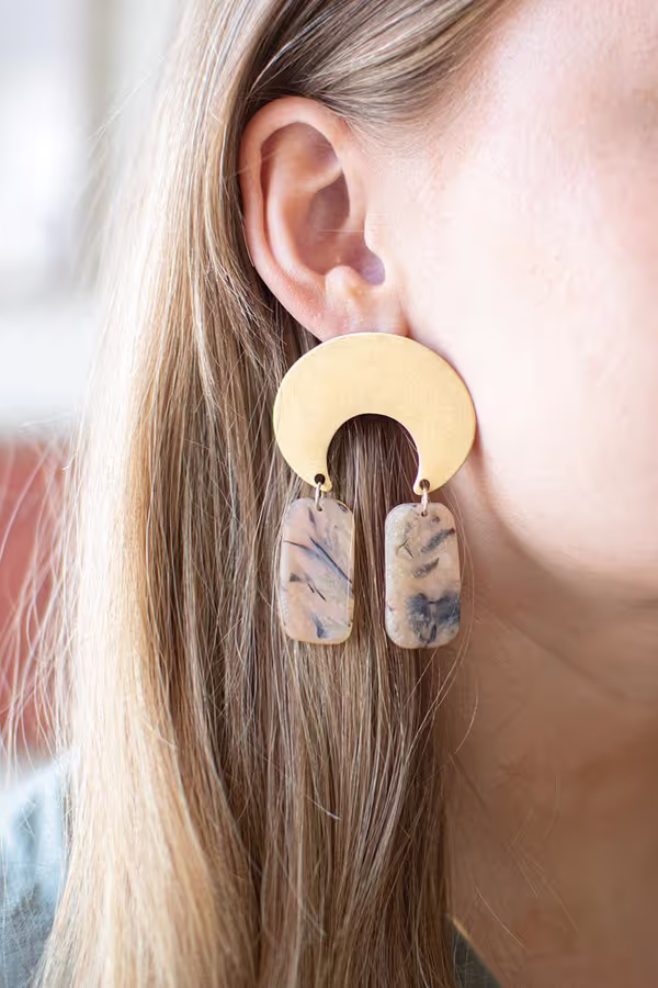 Ponderosa Drive Earrings \ Joy