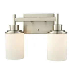 Belmar 13'' Wide 2-Light Vanity Light - Brushed Nickel 1