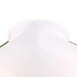 Veil 12'' Wide 2-Light Flush Mount - White 3