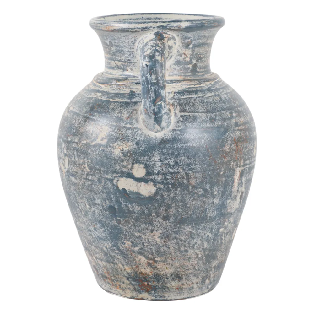 CARLINROSE BLUE VASE 10 (IN)