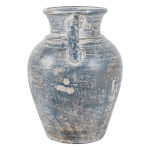 CARLINROSE BLUE VASE 10 (IN) 4