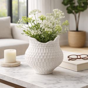 DILLONGROVE IVORY VASE 12 (IN) 11